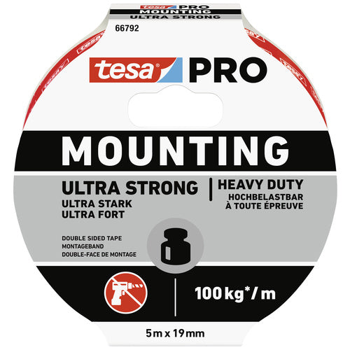 tesa® PRO 66792 Mounting Ultra strong 5mx19mm