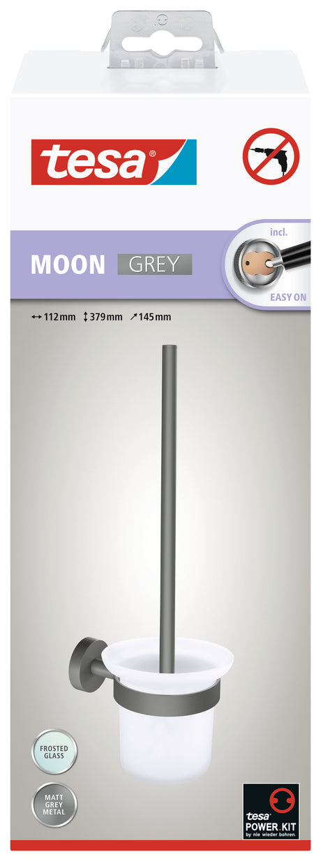 tesa® Moon WC-Bürste, 4 Variationen inkl. Klebelösung