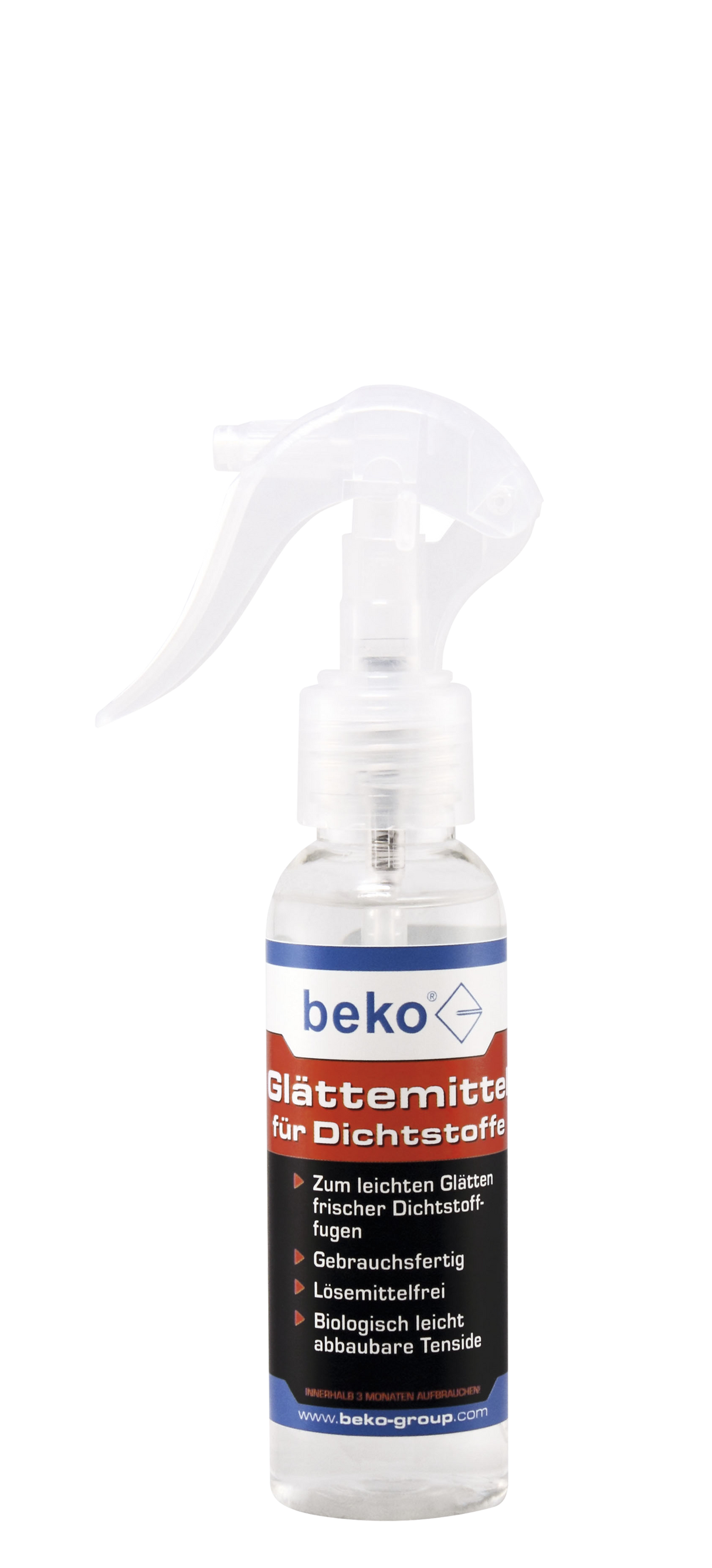 beko Glättemittel für Dichtstoff, gebrauchtfertig 100ml