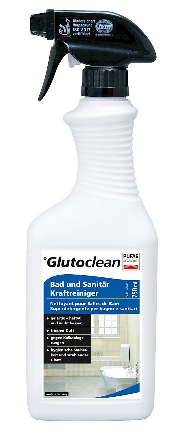 Glutoclean Bad und Sanitär Kraftreiniger

750ml